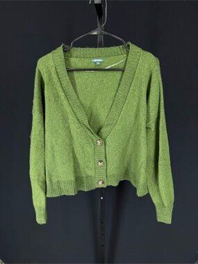 Wild Fable Green Cardigan Sweater
